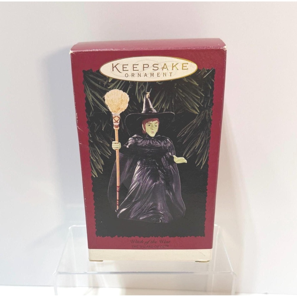 1996‎ Hallmark Keepsake Ornament Wicked Witch Wizard of Oz Boxed Vintage